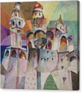 Bellringing. Ivan The Great Bell-tower. Canvas Print