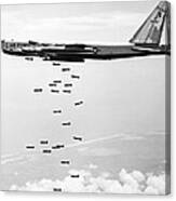 Bombing Vietnam #1 Canvas Print