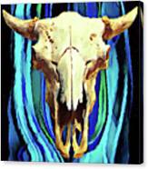 Buffalo Skull #2 Canvas Print