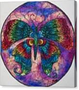 Butterfly Mandala #2 Canvas Print