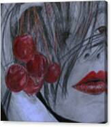Cherry Kisses #1 Canvas Print