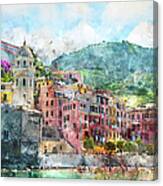 Cinque Terre Italy #1 Canvas Print