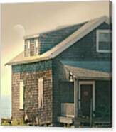 Cottage On The Sound #1 Canvas Print