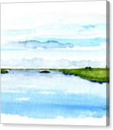 Davis Bayou Ocean Springs Mississippi #1 Canvas Print