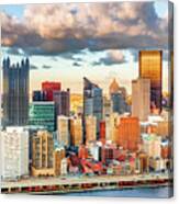 Downtown Pittsburgh #1 Canvas Print