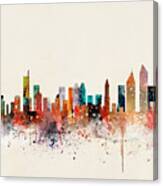 Dubai Skyline #1 Canvas Print