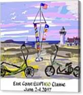 East Coast Elliptigo Classic Canvas Print