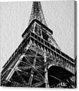 Eiffel Tower #1 Canvas Print