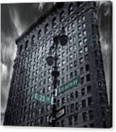 Flatiron Noir #2 Canvas Print