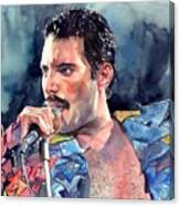 Freddie Mercury Portrait Canvas Print