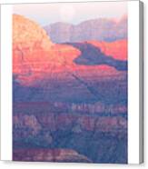 Grand Canyon Moonrise #1 Canvas Print