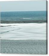 Ground, Sea And Sky Background #1 Canvas Print