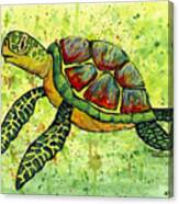Hawaiian Sea Turtle 3 Canvas Print