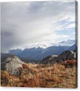 High Country In Fall #1 Canvas Print