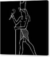 Horus - God Of Ancient Egypt #1 Canvas Print