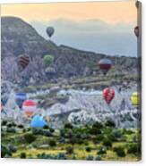 Hot Air Balloons Cappadocia #1 Canvas Print