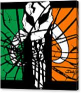 Irish Mandalorian Flag Canvas Print
