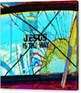 Jesus Is The Way #1 Canvas Print