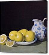Lemon Cream #1 Canvas Print