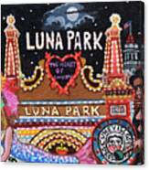 Luna Park Canvas Print