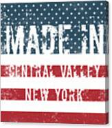 Made In Central Valley, New York #1 Canvas Print