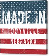 Made In Eddyville, Nebraska #1 Canvas Print