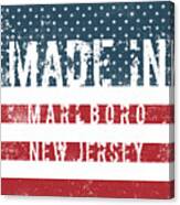 Made In Marlboro, New Jersey #1 Canvas Print