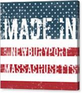 Made In Newburyport, Massachusetts #1 Canvas Print