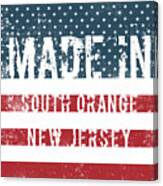 Made In South Orange, New Jersey #1 Canvas Print