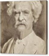 Mark Twain, Literary Legend #1 Canvas Print