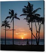 Maui Sunset #2 Canvas Print