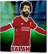 Mohamed Salah #1 Canvas Print