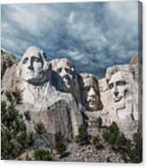 Mount Rushmore Ii Canvas Print