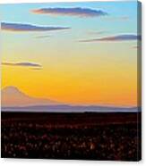 Mt. Adams Sunset Canvas Print