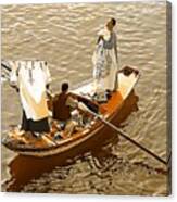 Nile River Merchants #2 Canvas Print