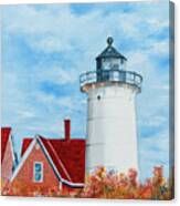 Nobska Point Lighthouse Canvas Print