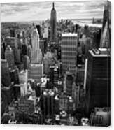 Nyc Downtown Canvas Print
