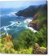 Oregon Coast #1 Canvas Print