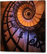 Ornamented Spiral Staircase #1 Canvas Print