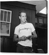 Paul Newman #1 Canvas Print