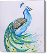 Peacock  #2 Canvas Print