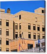 Person On Building 2 - Madison - Wisconsin #1 Canvas Print
