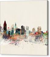 Philadelphia Pennsylvania Skyline #1 Canvas Print