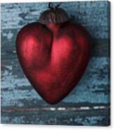 Red Heart #1 Canvas Print