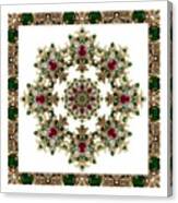 Ruby And Emerald Kaleidoscope #1 Canvas Print