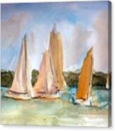 Sailing  #1 Canvas Print