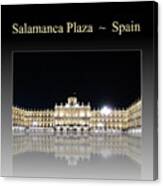 Salamanca Plaza Spain #1 Canvas Print