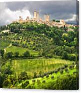 San Gimignano Tuscany Italy #1 Canvas Print
