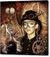 Steampunk Princess #1 Canvas Print