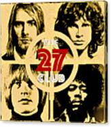 The 27 Club #2 Canvas Print